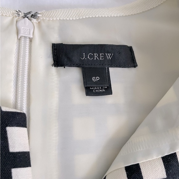 J. Crew windowpane sheath Dress 6P - Picture 4 of 5